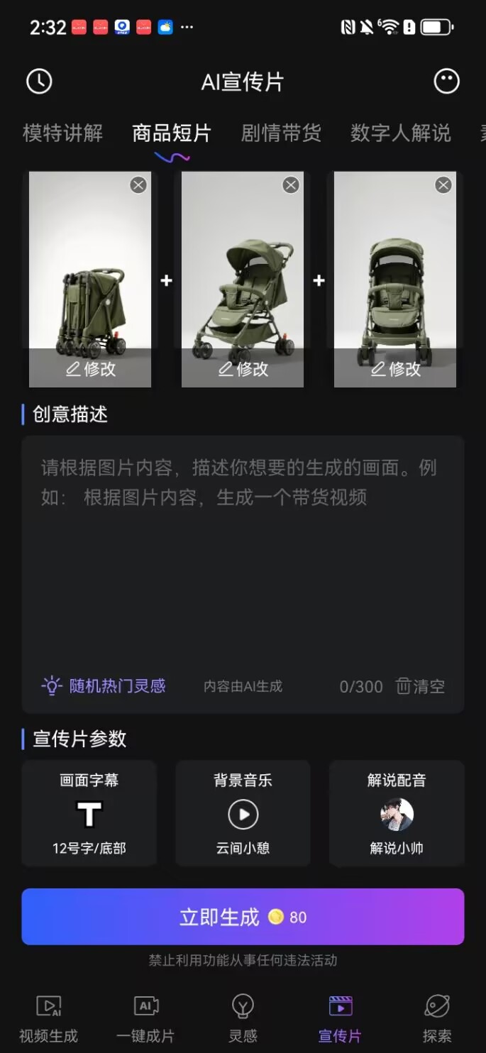 多种视频生成